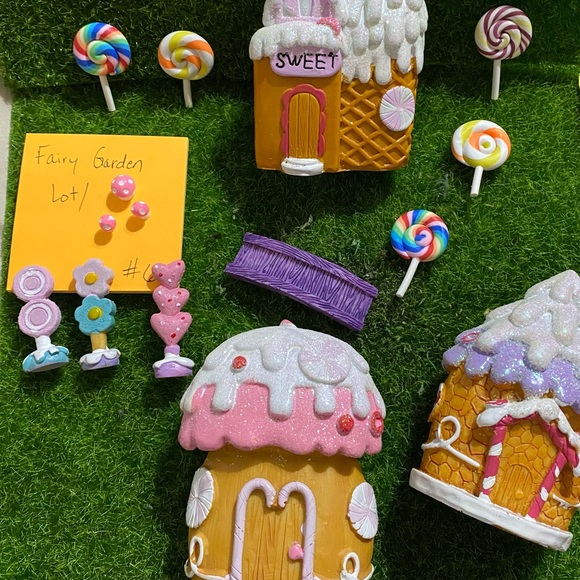 Other - 6 items for $25 Fairy Garden Sweet Treats Total of 15 pieces